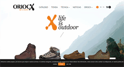 Desktop Screenshot of oriocx.es